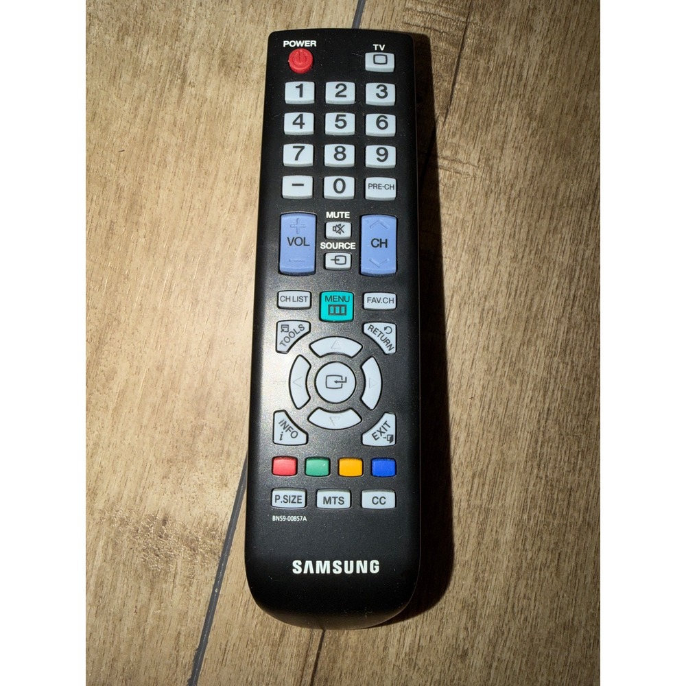 Samsung BN59-00857A TV Remote Control Black Replacement Accessory